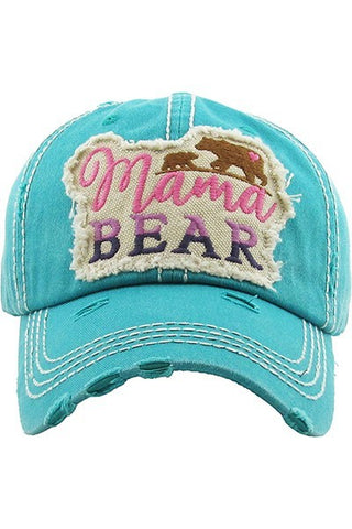 Mama Bear Ladies Baseball Hat