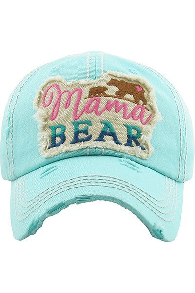 Mama Bear Ladies Baseball Hat