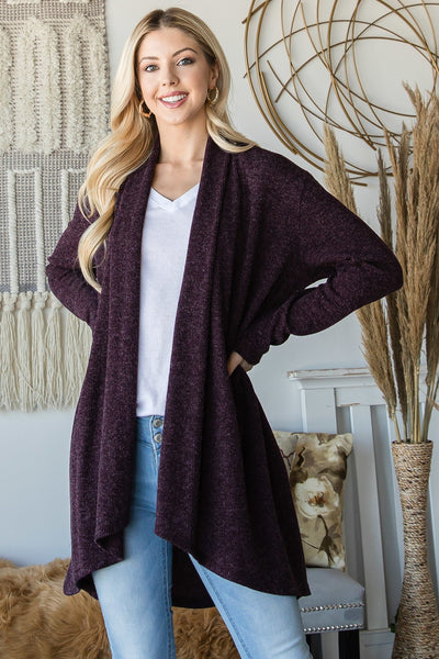 Mid line cardigan with Pockets