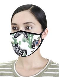 Zebra Face Mask - Set of 2