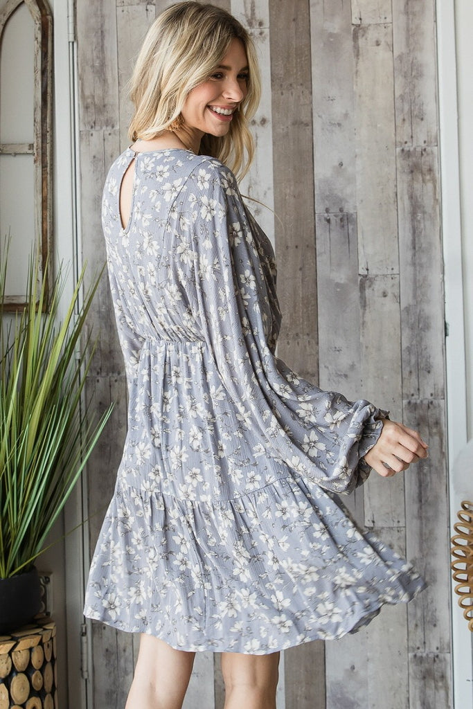Floral Long Sleeve Peasant Dress Fashion Safari Lodi Floral Long Sleeve Peasant Dress Fashion Safari Lodi