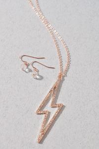 Lightning bolt necklace