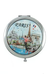 Round Paris compact mirror