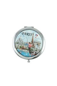 Round Paris compact mirror