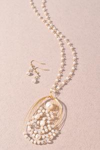 Pearl accent necklace