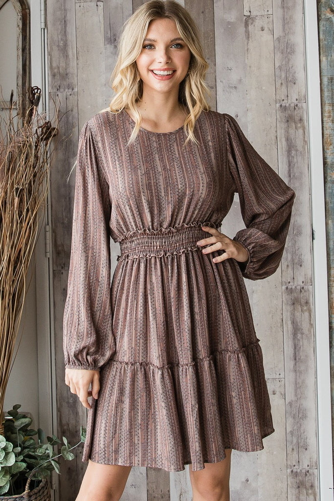 Long Sleeve Peasant Dress Long Sleeve Peasant Dress