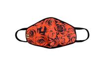 Red rose face mask